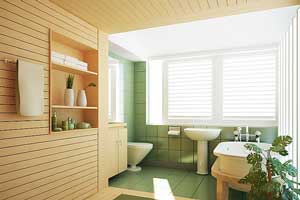 house cleaning bathroom